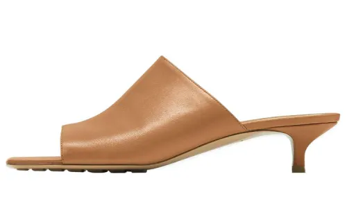 Bottega Veneta Stretch Slide Slippers Women's Brown
