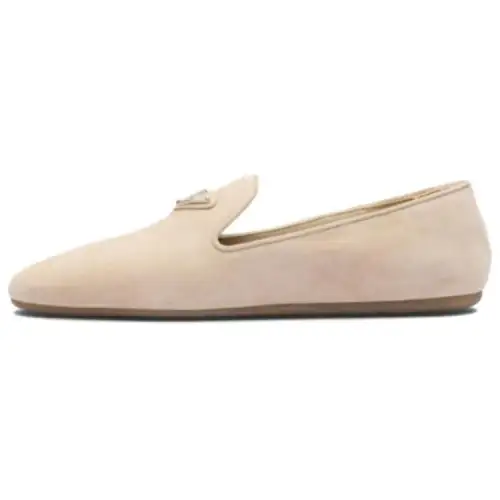 PRADA Loafers Women's Beige