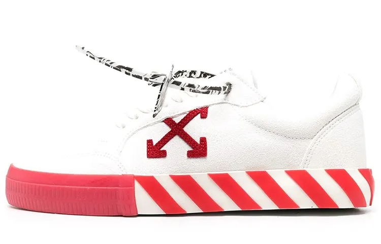 OFF WHITE Vulc Low Red Arrow