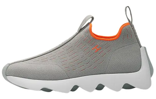 HERMES Eclair Low top Casual Shoes Women's Gray