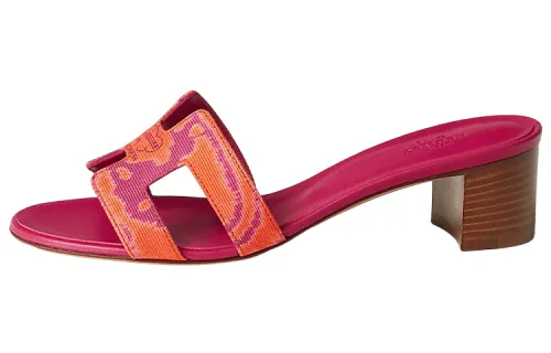 HERMES Oasis Slide Slippers Women's Pink