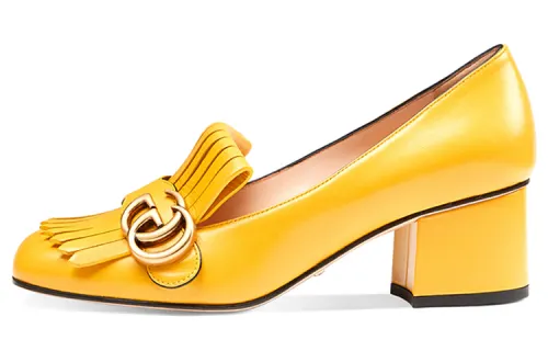 GUCCI High Heels Women's Yellow