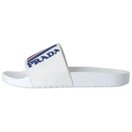 PRADA Slide Slippers Men's White
