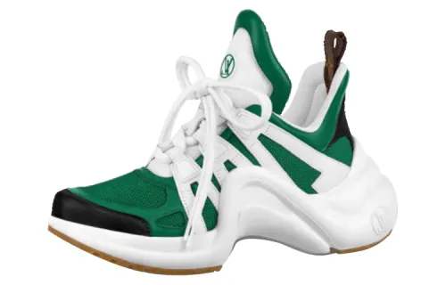 LOUIS VUITTON Archlight Low top Sports Casual Shoes Women's White Green