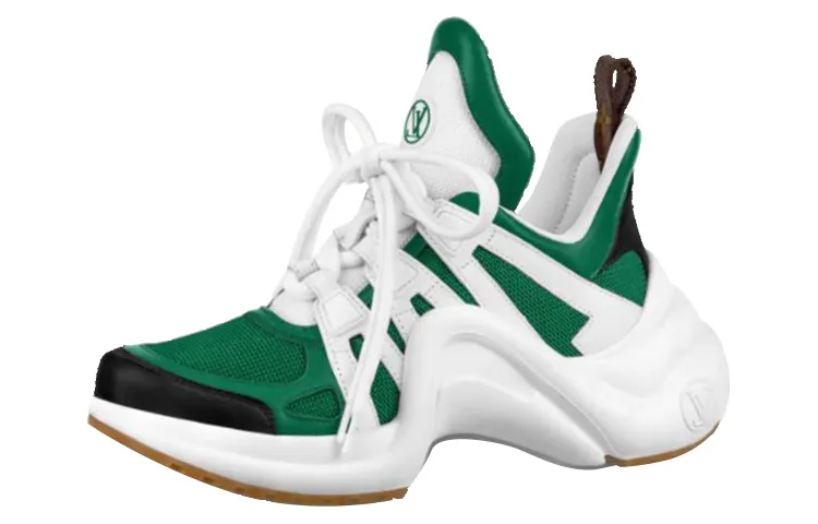 LOUIS VUITTON Archlight Low top Sports Casual Shoes Women's White Green