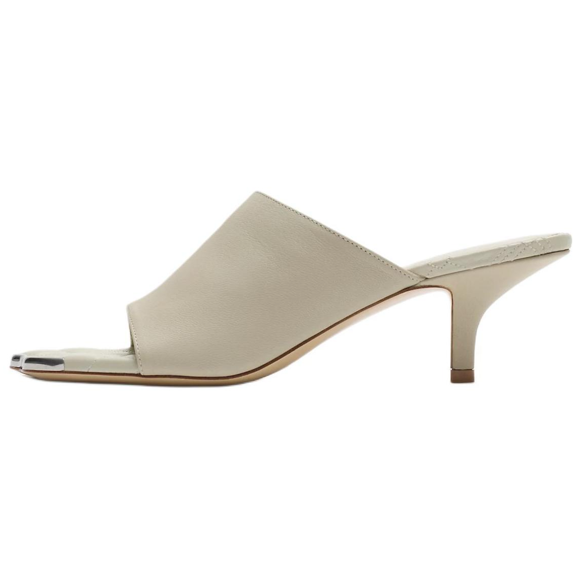 Burberry Slide Slippers 5cm Women's White