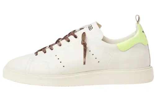 Golden Goose GGDB Starter Stylish Skateboarding Shoes Men's White