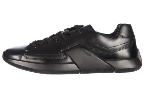 PRADA Cushioning Low top Casual Shoes Men's Black