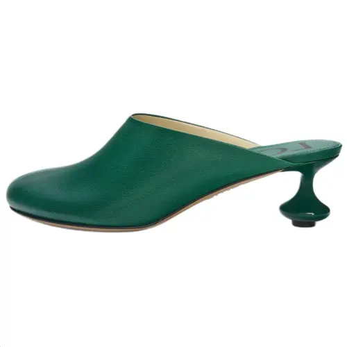 LOEWE Toy Closed Toe Slippers 4.5cm Women's Green