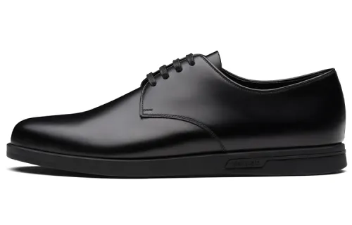 PRADA Men's Casual Shoes Men's Low Top Black