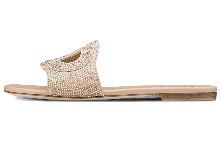 DIOR D Club Stylish Sandal Women's Nude
