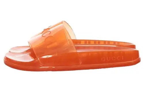 Gucci Slide Sandal 'Transparent Orange'