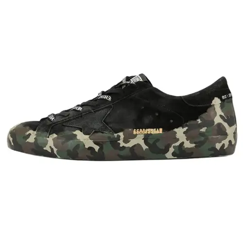 Golden Goose Super Star Stylish Skateboarding Shoes Men's Camouflage