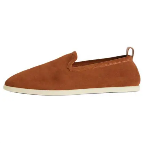 Loro Piana Venice Walk Casual Shoes Men's Brown