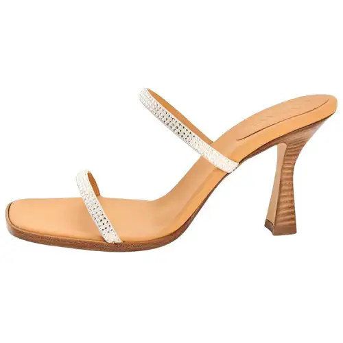 LOEWE Slide Slippers Women's Silver