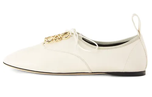 LOEWE Anagram Women's Casual Shoes Women's White