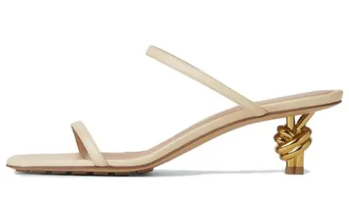 Bottega Veneta Knot Detailed Mules Women's