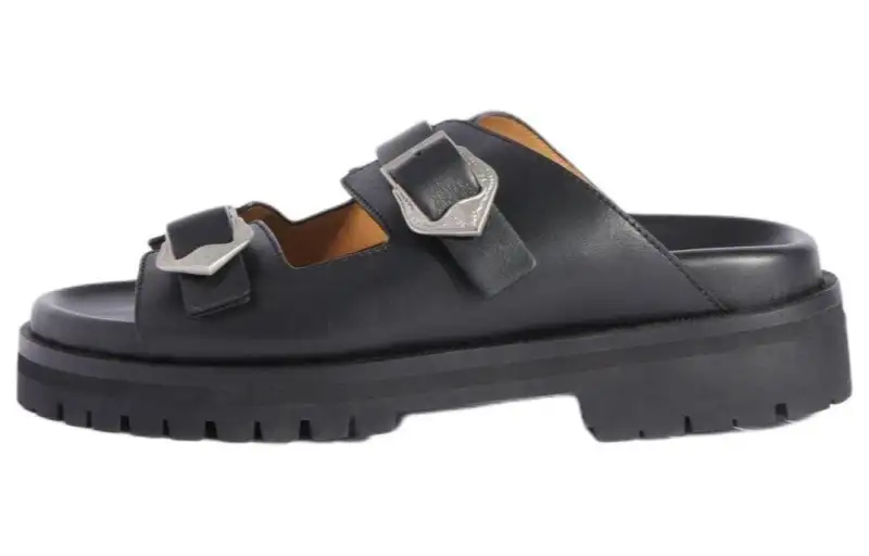 OFF-WHITE Bulk Arrow leather sandals Women's