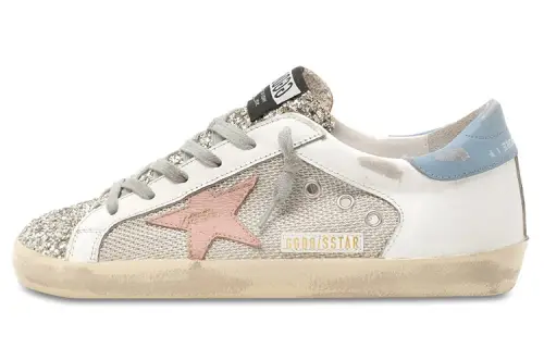 Golden Goose Super Star LTD Low Top Casual Skate Shoes Women's White