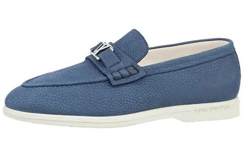 LOUIS VUITTON Lv Estate Loafers 'Blue'