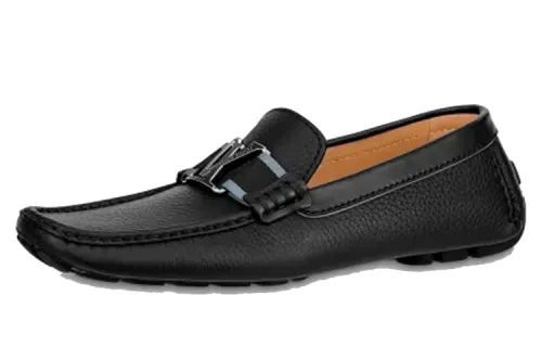 LOUIS VUITTON Monte Carlo Casual Shoes Men's Black