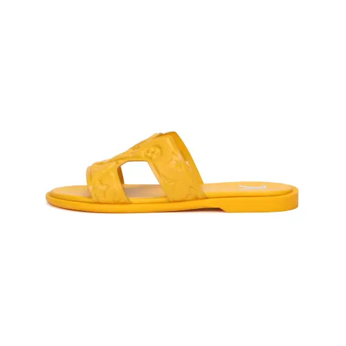 LOUIS VUITTON Oasis Rubber Sole Slide Slippers Men's Yellow