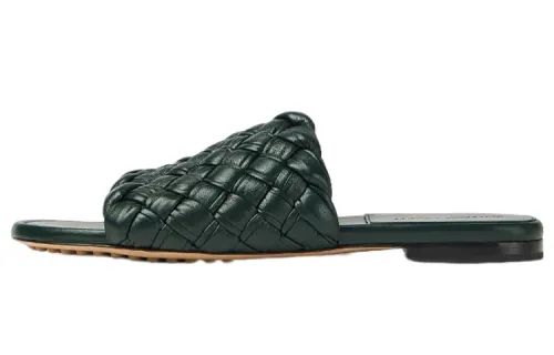 Bottega Veneta Dot Slide Slippers Women's Ink Spring