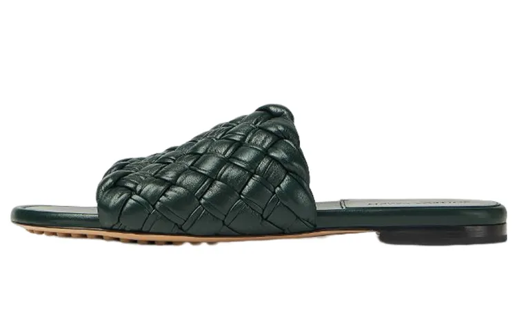 Bottega Veneta Dot Slide Slippers Women's Ink Spring