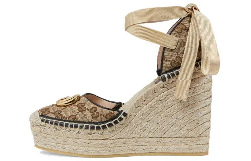 GUCCI GG Logo 120mm Espadrilles