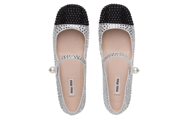 MIU MIU Casual Shoes Women's White Black