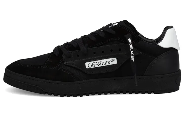 OFF WHITE Vulcanized 5.0 Low Top Black Black White