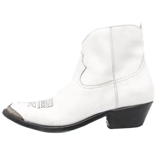 Golden Goose Young Ankle Boots Women's White