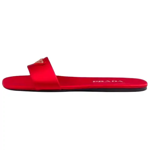 PRADA Slide Slippers Women's Red