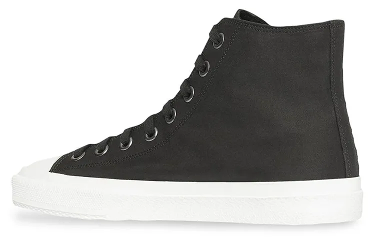 Burberry High top Canvas Shoes Men's Black