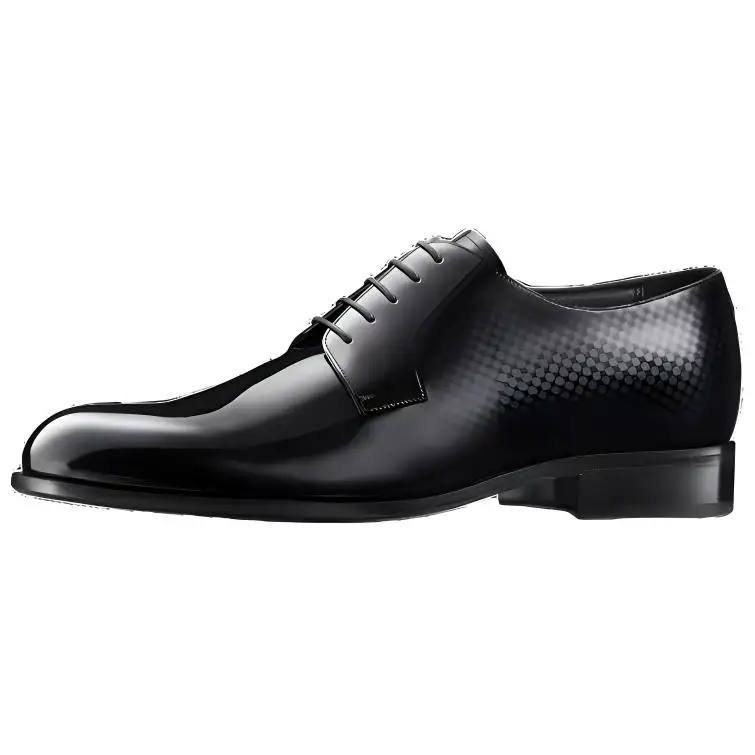 LOUIS VUITTON Beaubourg Petit Damier Casual Shoes Men's Black