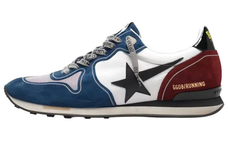 Golden Goose Running Series Low top Casual Shoes Men's Multicolor Distressed