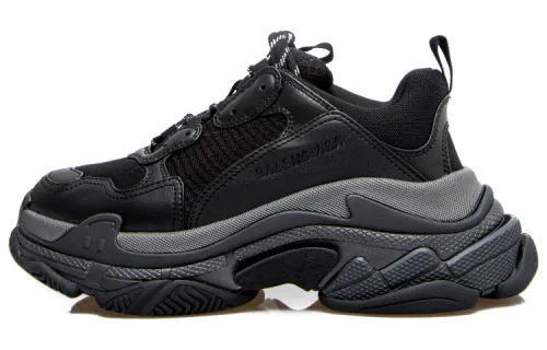 Balenciaga Triple S Black Metallic