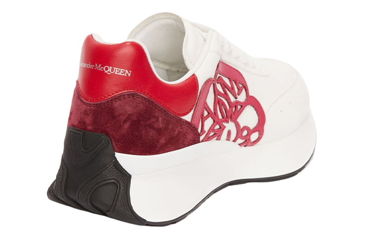 Мужские кроссовки Alexander McQueen Alexander McQueen Sprint Runner (красно-белый) — фото 4