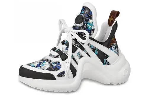 LOUIS VUITTON Lv Archlight Sports Shoes Blue/Black Women's