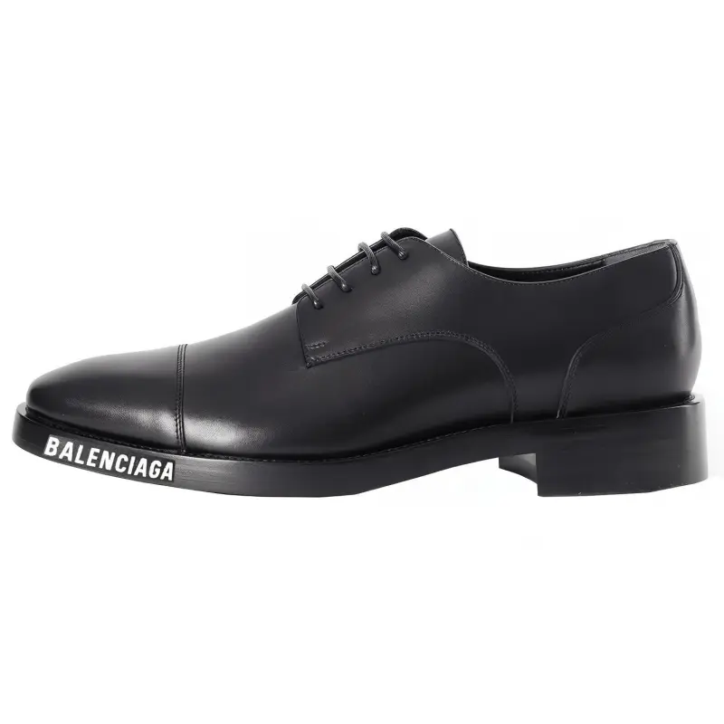 Balenciaga Derby Lace Up Shoes 'Black'