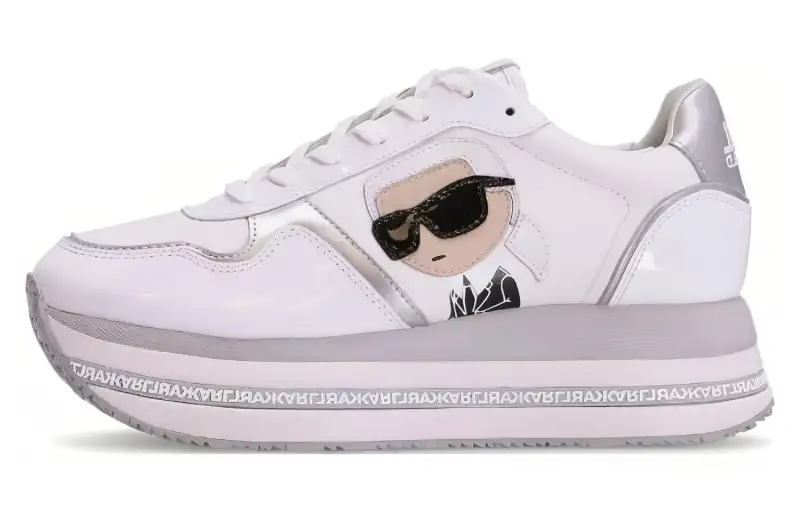 KARL LAGERFELD Velocita II Platform Sneakers