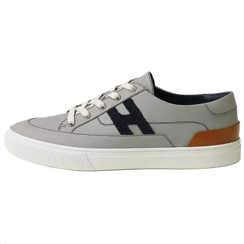 HERMES Deep Low top Skateboard Shoes Men's Gray