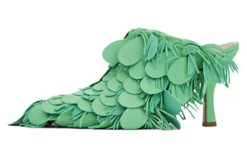 Bottega Veneta Closed Toe Slippers Women's Green