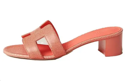 HERMES Oasis Slide Slippers Women's Orange