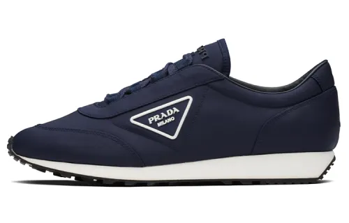 PRADA Low top Casual Shoes Men's Blue
