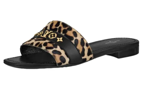 LOUIS VUITTON Revival Fashion Slide Slippers Women's