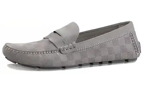 LOUIS VUITTON Shade Casual Shoes Men's Charcoal Gray