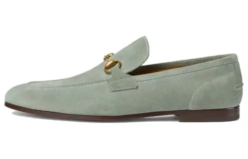 GUCCI Jordaan Loafers 1CM Men's Green