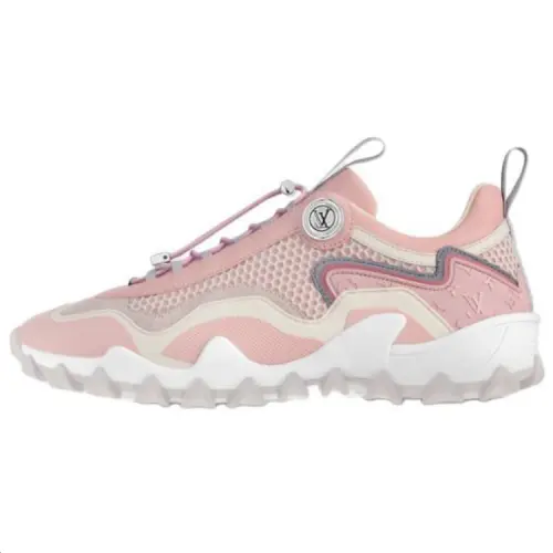 LOUIS VUITTON RUSH Low top Casual Shoes Women's Pink