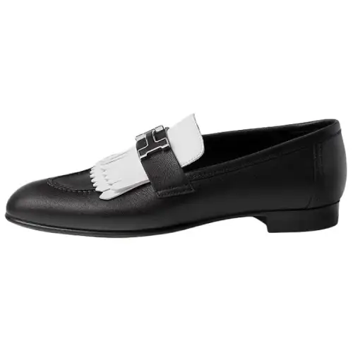HERMES Royal Casual Shoes Women's Black